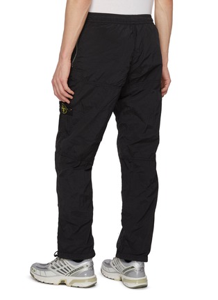 Back View - Click To Enlarge - STONE ISLAND - Elasticated Drawcord Hem Pants