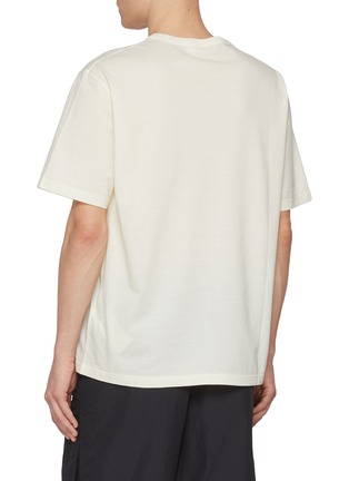 Back View - Click To Enlarge - STONE ISLAND - Torso Embroidered Logo T-Shirt