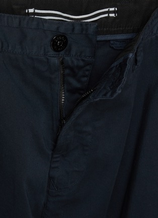  - STONE ISLAND - Logo Patch Cotton Blend Cargo Pants