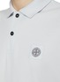  - STONE ISLAND - Logo Cotton Pique Polo Shirt