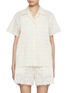 Main View - Click To Enlarge - MONCLER - Macramé Bowling Shirt