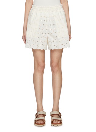 Main View - Click To Enlarge - MONCLER - Macramé Shorts