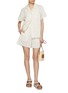 Figure View - Click To Enlarge - MONCLER - Macramé Shorts