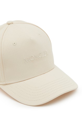 Detail View - Click To Enlarge - MONCLER - Logo Embroidered Classic Baseball Cap