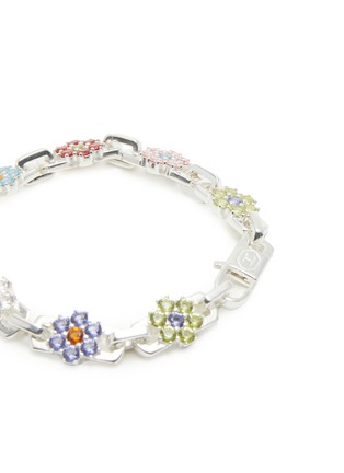 Detail View - Click To Enlarge - HATTON LABS - Daisy Chain Sterling Silver Bracelet