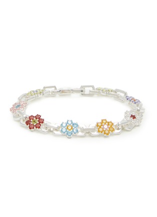 Main View - Click To Enlarge - HATTON LABS - Daisy Chain Sterling Silver Bracelet