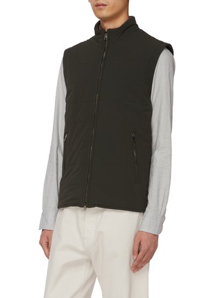 Detail View - Click To Enlarge - EQUIL - Stand Collar Detachable Sleeves Padded Jacket