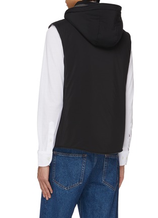 Back View - Click To Enlarge - EQUIL - Detachable Hood Padded Vest