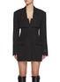 Main View - Click To Enlarge - ALEXANDERWANG - Pre-Styled Wool Blazer Dress