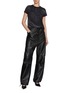 Figure View - Click To Enlarge - ALEXANDERWANG - Crease Wash Shrunken Cotton T-shirt