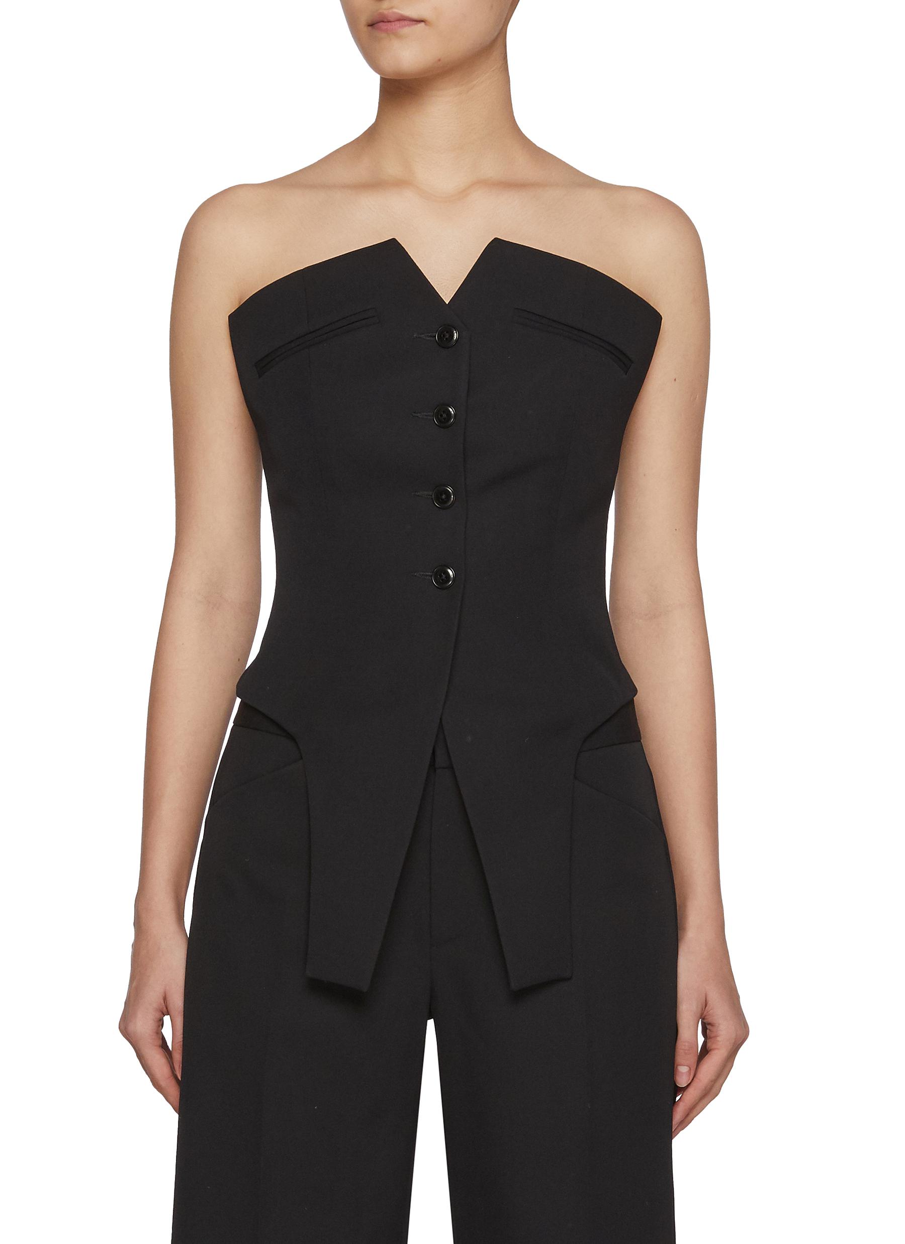 ALEXANDERWANG | Deconstructed Wool Vest | Women | Lane Crawford