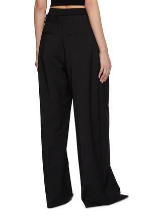 Back View - Click To Enlarge - ALEXANDERWANG - Boxer Waist Pleated Trouser