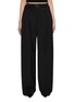 Main View - Click To Enlarge - ALEXANDERWANG - Boxer Waist Pleated Trouser