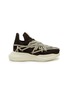 Main View - Click To Enlarge - RICK OWENS  - Megalaced Geth Runner Suede Men's Sneakers