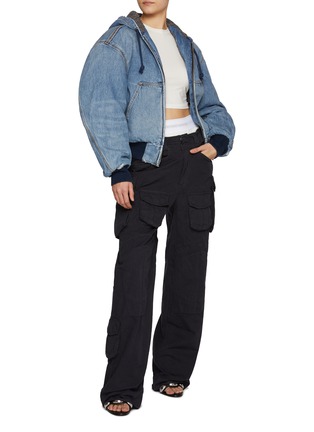 Figure View - Click To Enlarge - ALEXANDERWANG - Pre-styled Cargo Pants