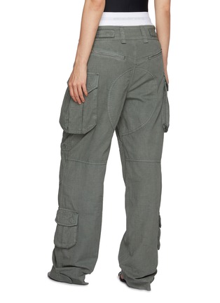 Back View - Click To Enlarge - ALEXANDERWANG - Pre-Styled Multi Pocket Cargo Pants