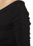  - ALEXANDERWANG - Ruched Wide V-neck Top