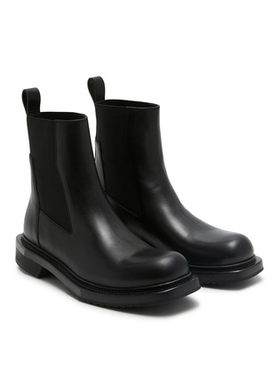 Detail View - Click To Enlarge - RICK OWENS  - Leather Boots