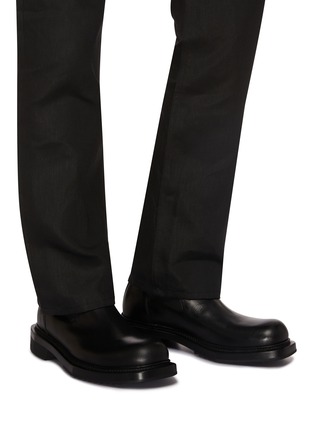 Figure View - Click To Enlarge - RICK OWENS  - Leather Boots