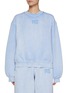 Main View - Click To Enlarge - T BY ALEXANDER WANG - Puff Paint logo Cotton Blend Sweater