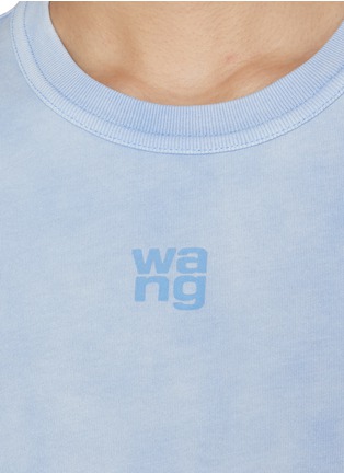  - T BY ALEXANDER WANG - Essential JSY Shrunken Puff Logo Cotton T-Shirt