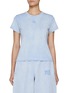 Main View - Click To Enlarge - T BY ALEXANDER WANG - Essential JSY Shrunken Puff Logo Cotton T-Shirt