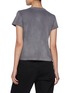 Back View - Click To Enlarge - T BY ALEXANDER WANG - Essential JSY Shrunken Puff Logo Cotton T-Shirt