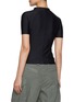 Back View - Click To Enlarge - T BY ALEXANDER WANG - Mock Neck Rashguard Top