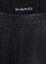  - T BY ALEXANDER WANG - Pre-styled Bike Short Cotton Sweatpants