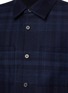  - THEORY - Double Pocket Plaid Wool Blend Overshirt