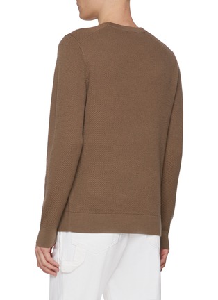 Back View - Click To Enlarge - THEORY - Maden Wool Sweater