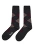 Main View - Click To Enlarge - PANTHERELLA - Raction Argyle Wool Blend Standard Socks