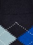 Detail View - Click To Enlarge - PANTHERELLA - Raction Argyle Wool Blend Standard Socks