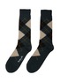 Main View - Click To Enlarge - PANTHERELLA - Raction Argyle Wool Blend Standard Socks