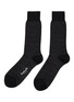 Main View - Click To Enlarge - PANTHERELLA - Highbury Houndstooth Wool Blend Standard Socks