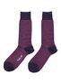 Main View - Click To Enlarge - PANTHERELLA - Highbury Houndstooth Wool Blend Standard Socks