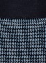 Detail View - Click To Enlarge - PANTHERELLA - Highbury Houndstooth Wool Blend Standard Socks