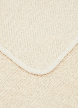 Detail View - Click To Enlarge - CELSO DE LEMOS - Twill Bath Towel — Ecru