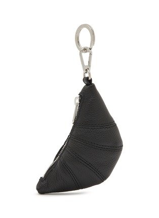 Main View - Click To Enlarge - LEMAIRE - Mini Croissant Leather Keychain