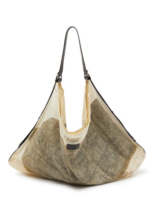 Main View - Click To Enlarge - LEMAIRE - x Philippe Weisbecker Flag Hobo Bag