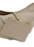 Detail View - Click To Enlarge - LEMAIRE - XL Croissant Canvas Crossbody Bag