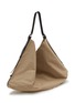 Detail View - Click To Enlarge - LEMAIRE - Flag Washed Linen Hobo Bag