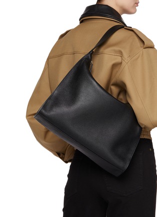 Figure View - Click To Enlarge - NOTHING WRITTEN - Pibi Leather Shoulder Bag