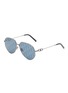 Main View - Click To Enlarge - DIOR - CD Link A1U Metal Aviator Sunglasses