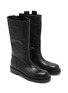 Detail View - Click To Enlarge - ANN DEMEULEMEESTER - Bente Mid Calf Leather Boots