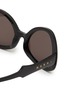 Detail View - Click To Enlarge - MARNI - Aun Ohia Acetate Angular Sunglasses