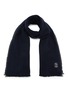 Main View - Click To Enlarge - BRUNELLO CUCINELLI - Logo Print Cashmere Scarf