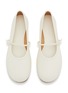 Detail View - Click To Enlarge - DEAR FRANCES - Winter Balla Leather Mary Jane Flats