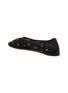  - DEAR FRANCES - Studs Embellished Mesh Ballerina Flats