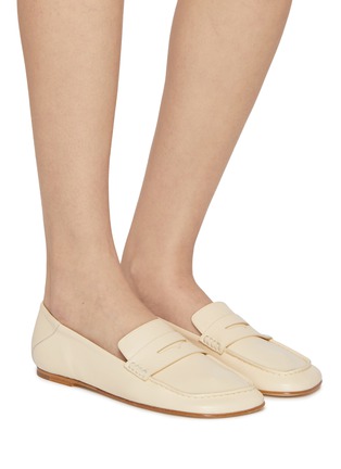 Figure View - Click To Enlarge - DEAR FRANCES - Drew Leather Loafers